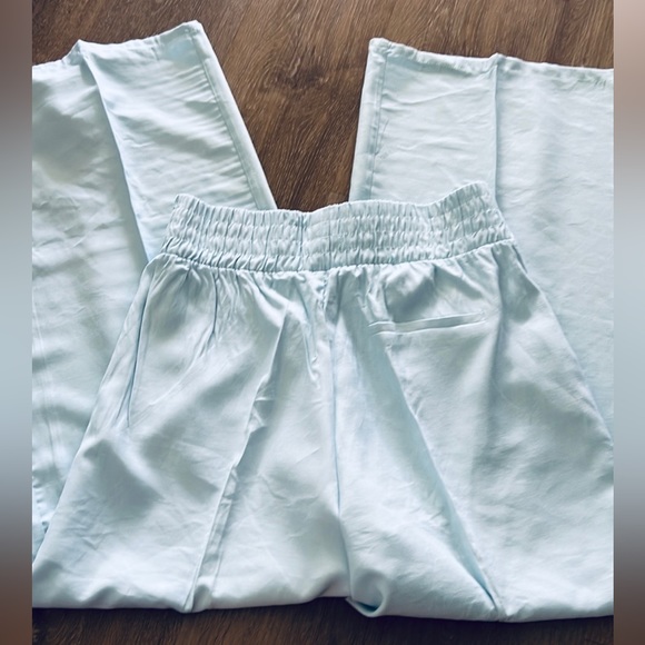 🩵Bershka,Fine Spanish Clothier, Sky Blue Palazzo Pants, Excellent Condition, XL - Picture 12 of 16